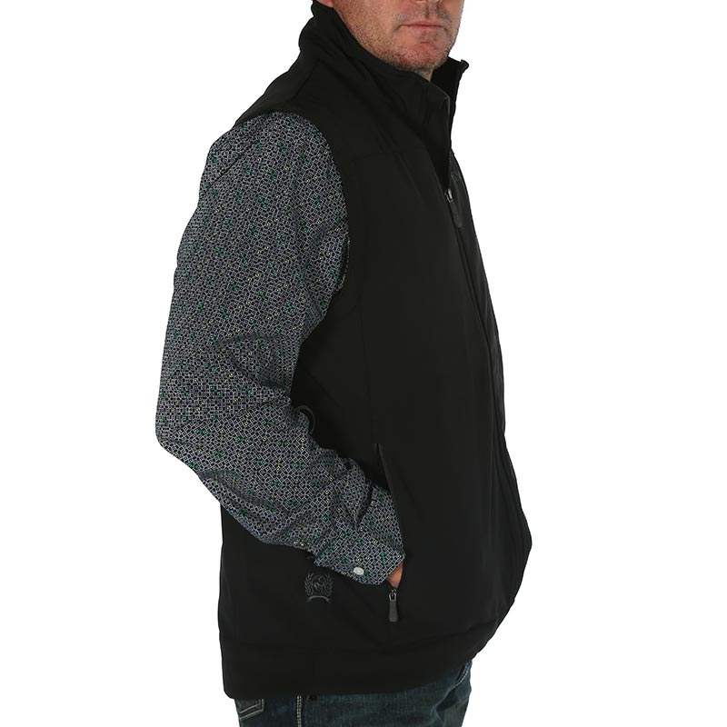 Cinch Men's Black Bonded Vest