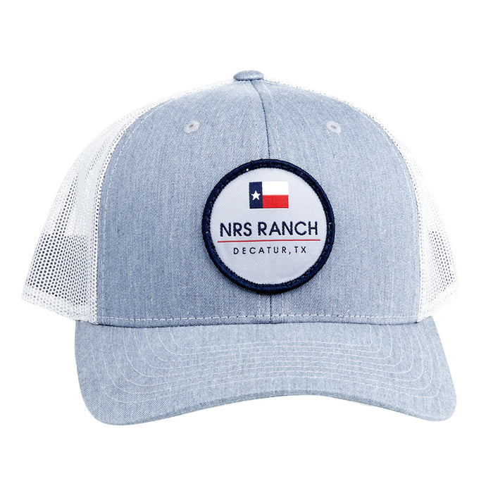 NRS Ranch Texas Flag Gray Cap