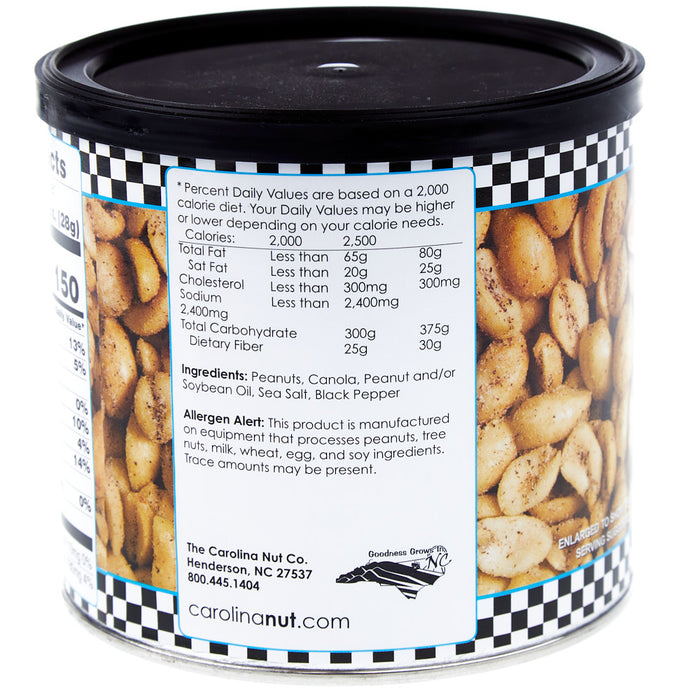 Carolina Nut Co Sea Salt and Pepper Peanuts