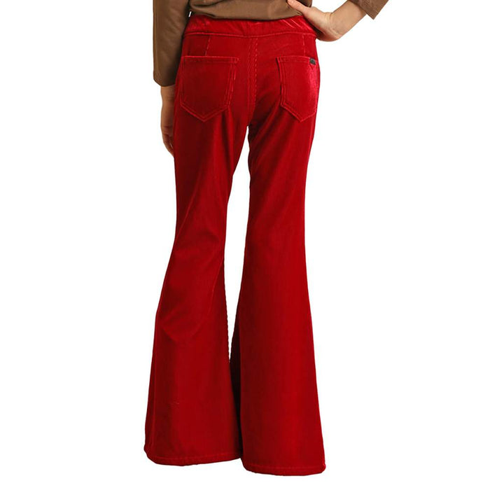 Rock & Roll Denim Red Corduroy Bell Bottoms