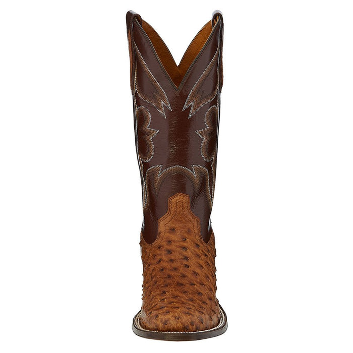 Men's Tony Lama Vintage Full Quill Ostrich Cowboy Boot