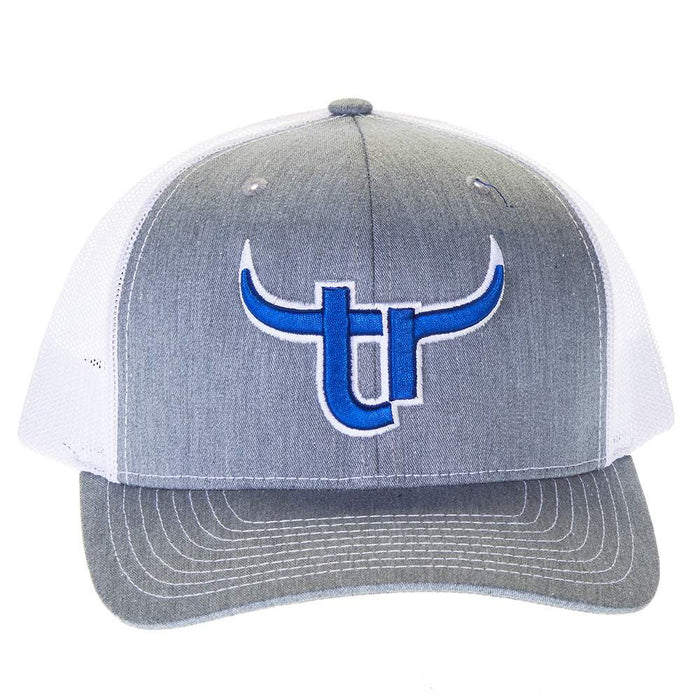 Team Roper Gray and White Cap