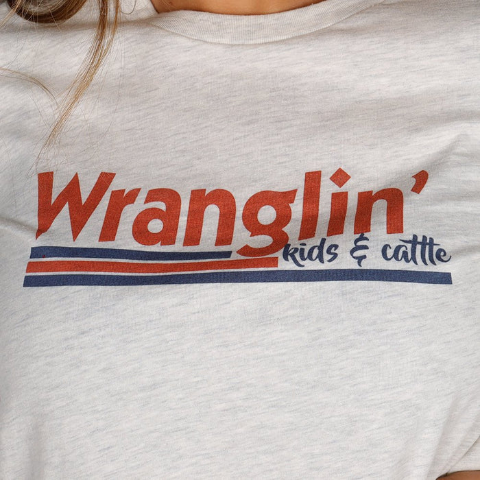 Wranglin` Kids and Cattle S/S Tee